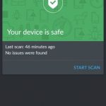 Device is safe
